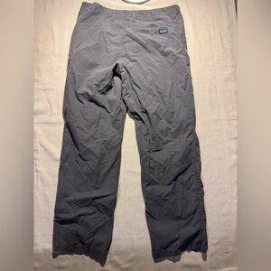 Patagonia Quandary Pants Mens 34x32 Gray Cargo Hiking Performance